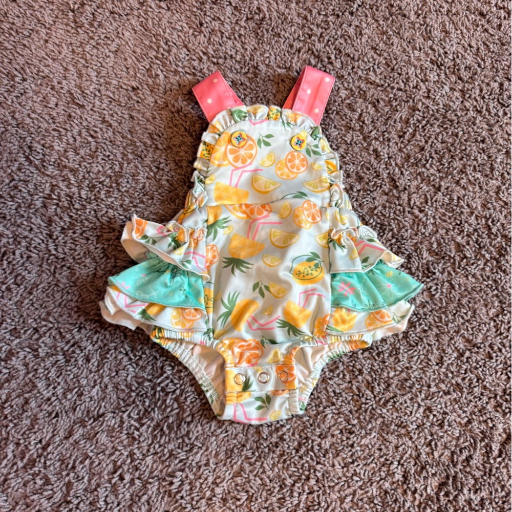 Tropical Twist Ruffle Tank
Romper